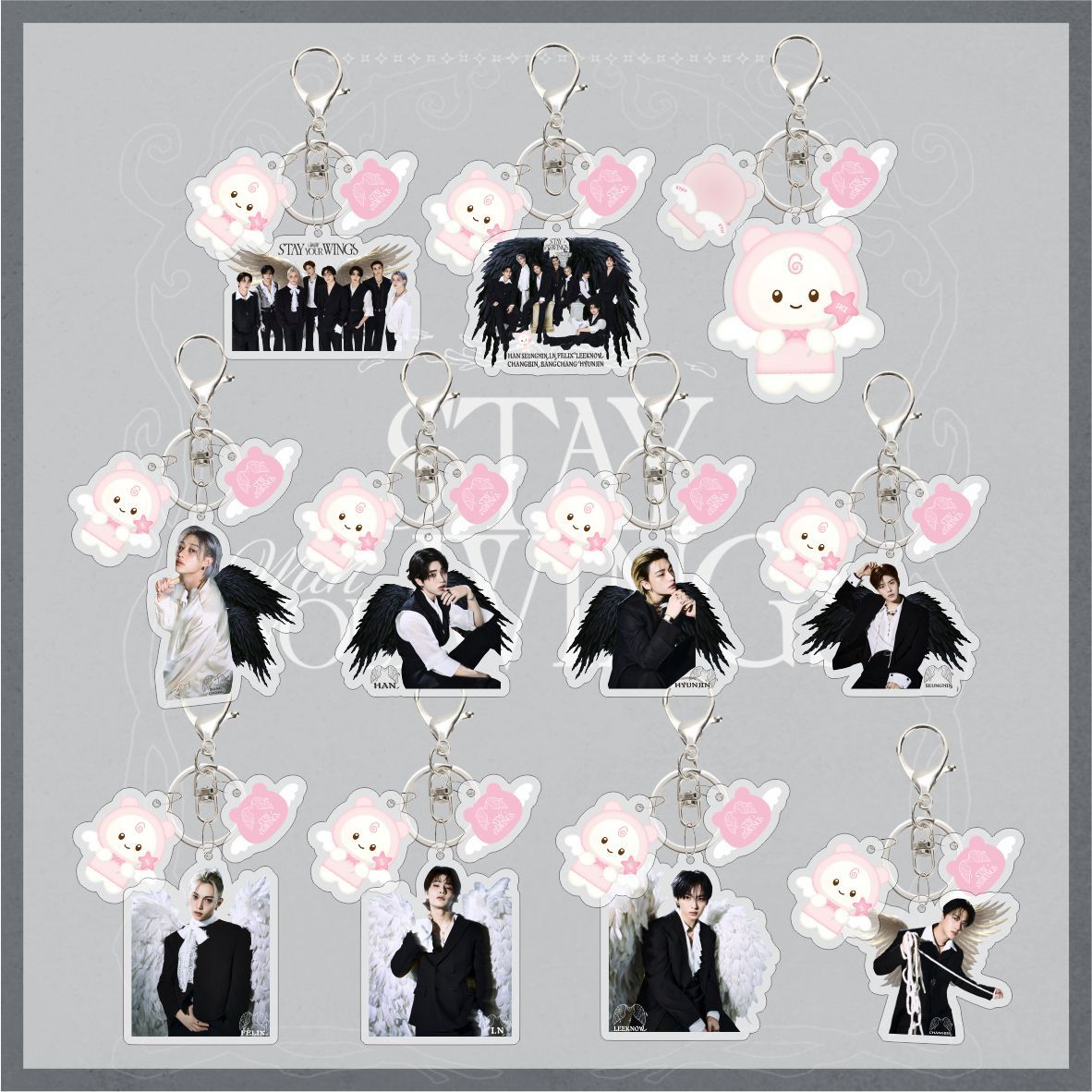 Car Accessories For Decoration - Three Piece Set SKZOO Stray Kids