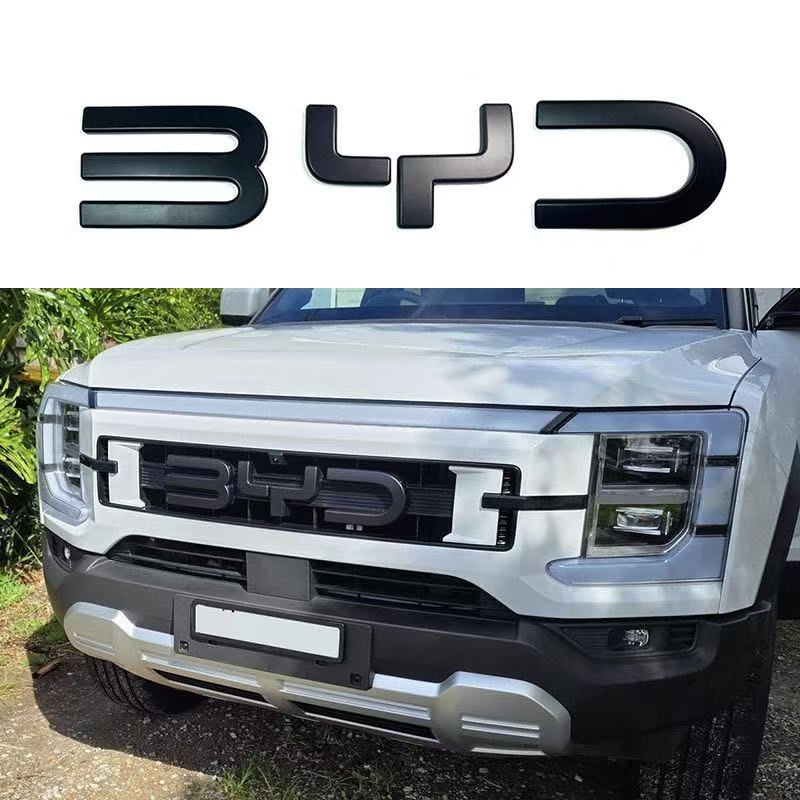 Car Accessories For Decoration - 3D BYD Shark 6 Front Badge