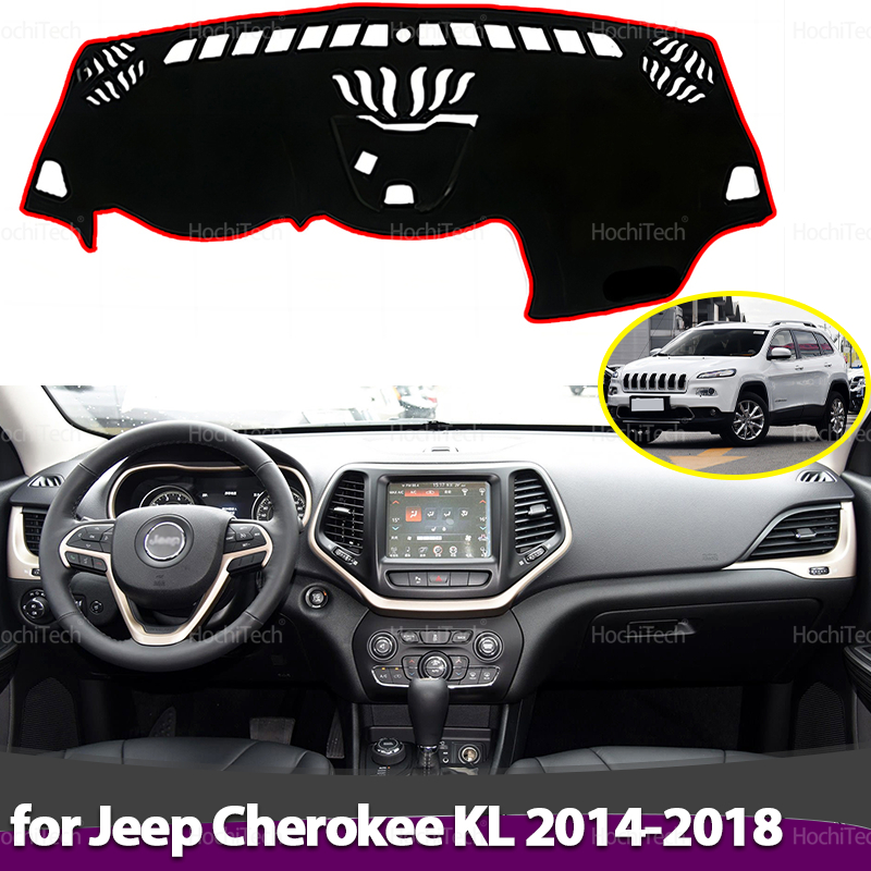 Car Anti-Slip Dashboard Mat - For Jeep Cherokee KL 2014-2018 Dashboard