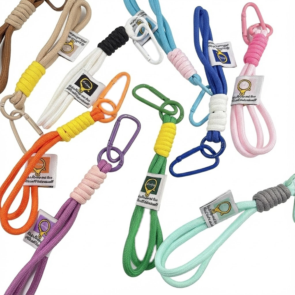Car Accessories Hanging - 2Pcs/Lot Nylon Cord Keychains Braided Lanyard