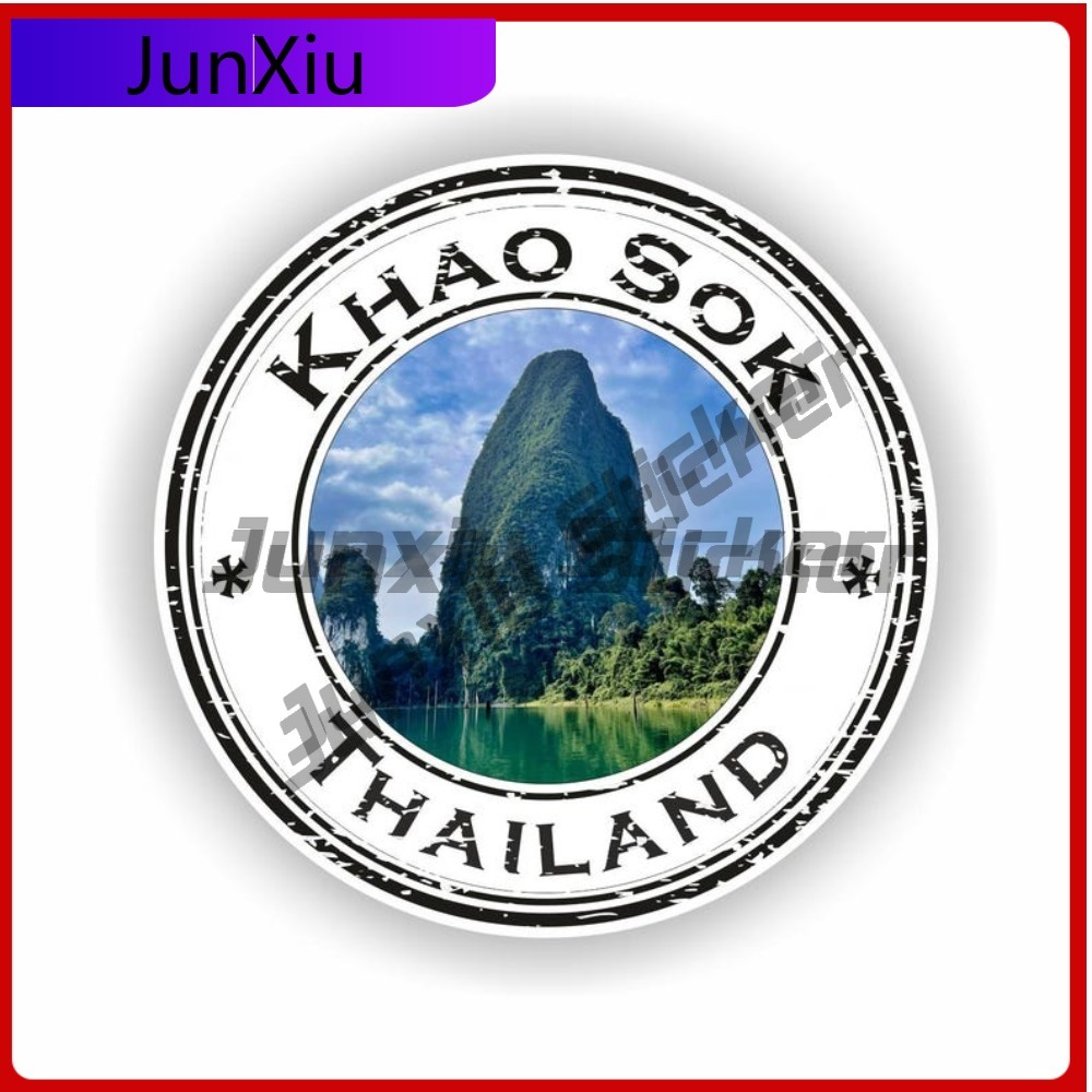Car Accessories Thailand - Khao Sok Thailand Seal Sticker Round