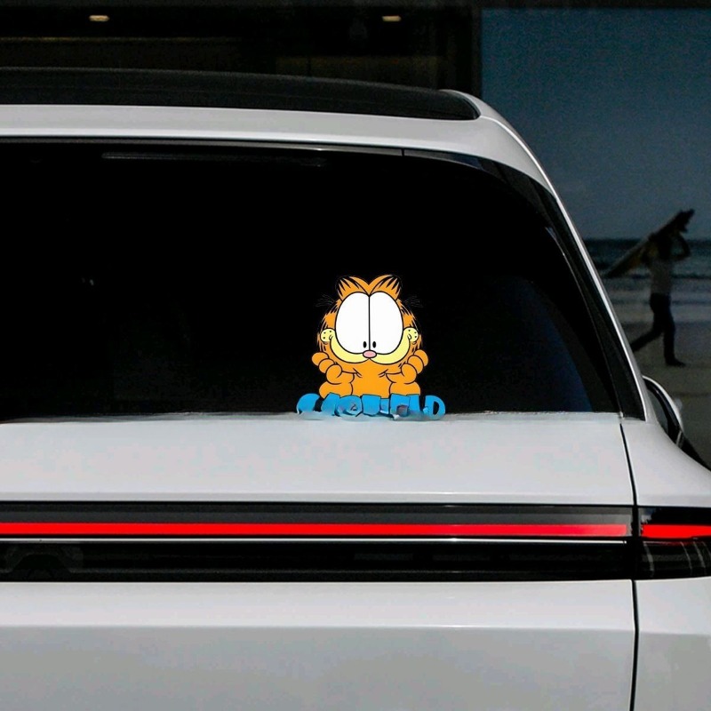 Creative cartoon cute Garfield - Car Accessories For Decoration incelemesi ve fiyatı