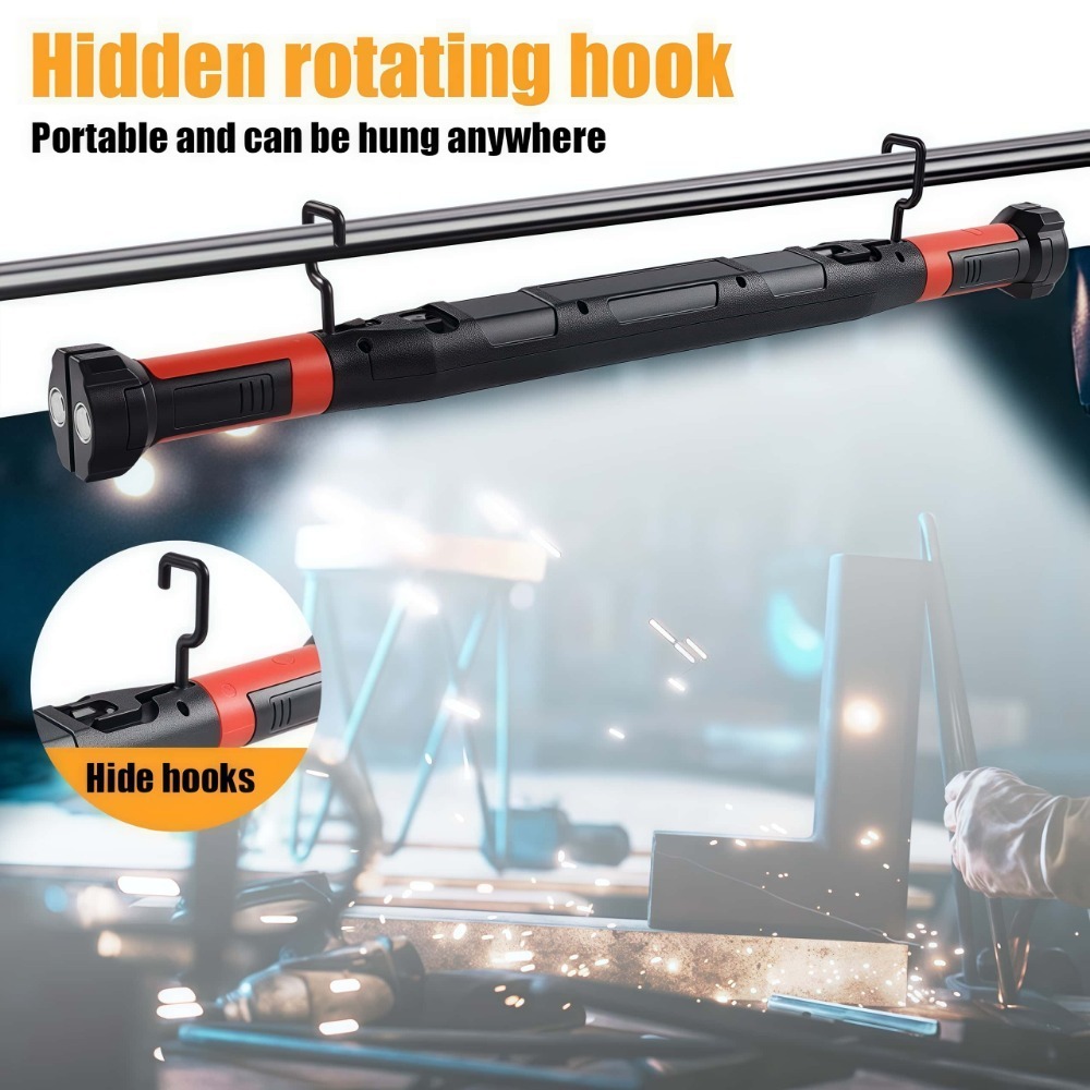 COB LED Work Light USB Recharg - Car Accessories Hanging incelemesi ve fiyatı