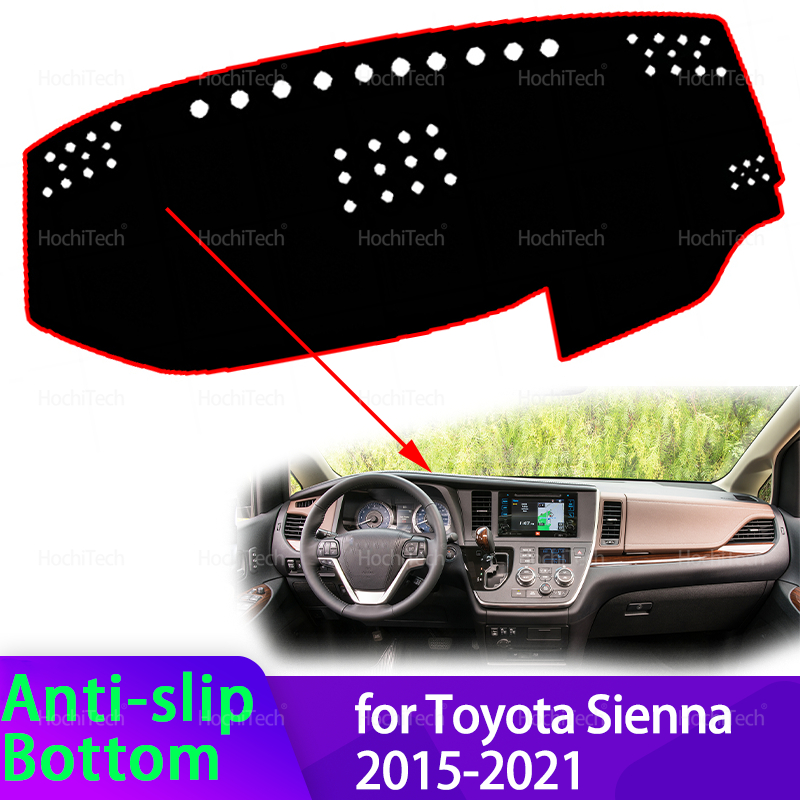 For Toyota Sienna 2015-2021 Ca - Car Anti-Slip Dashboard Mat incelemesi ve fiyatı