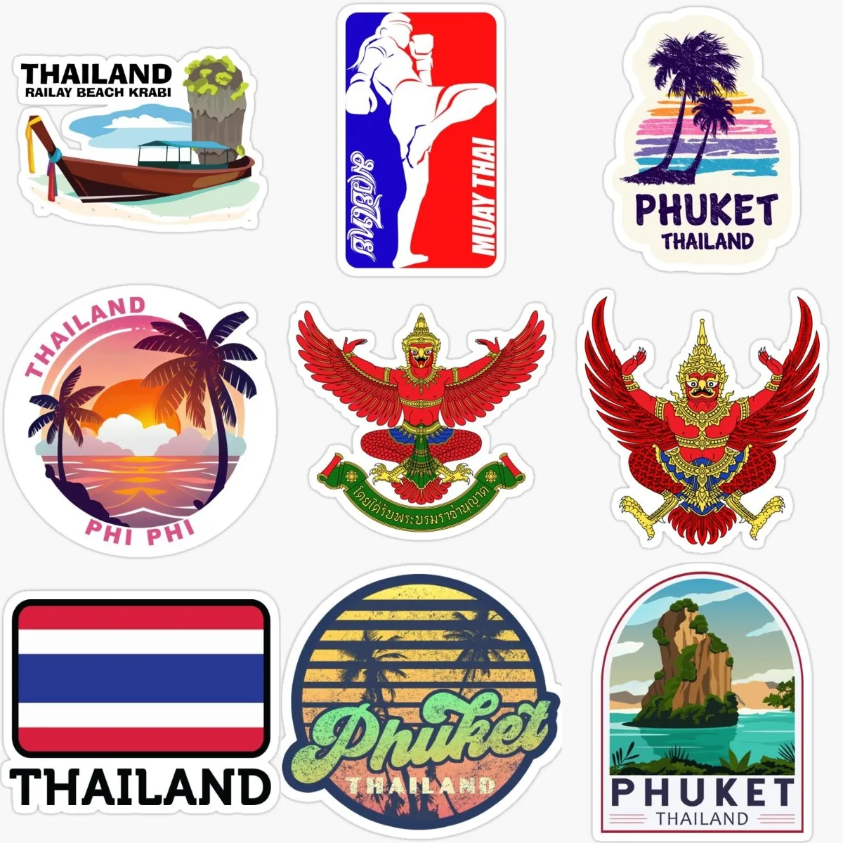 T Thailand Flag Landscape Embl - Car Accessories Thailand incelemesi ve fiyatı