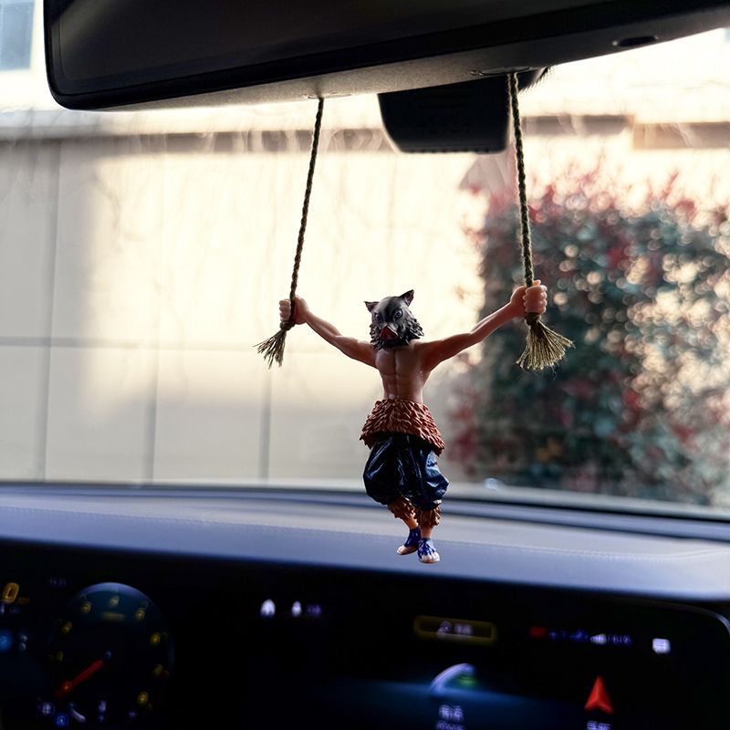 Demon Slayer Anime Car Interio - Car Accessories Hanging From Mirror incelemesi ve fiyatı