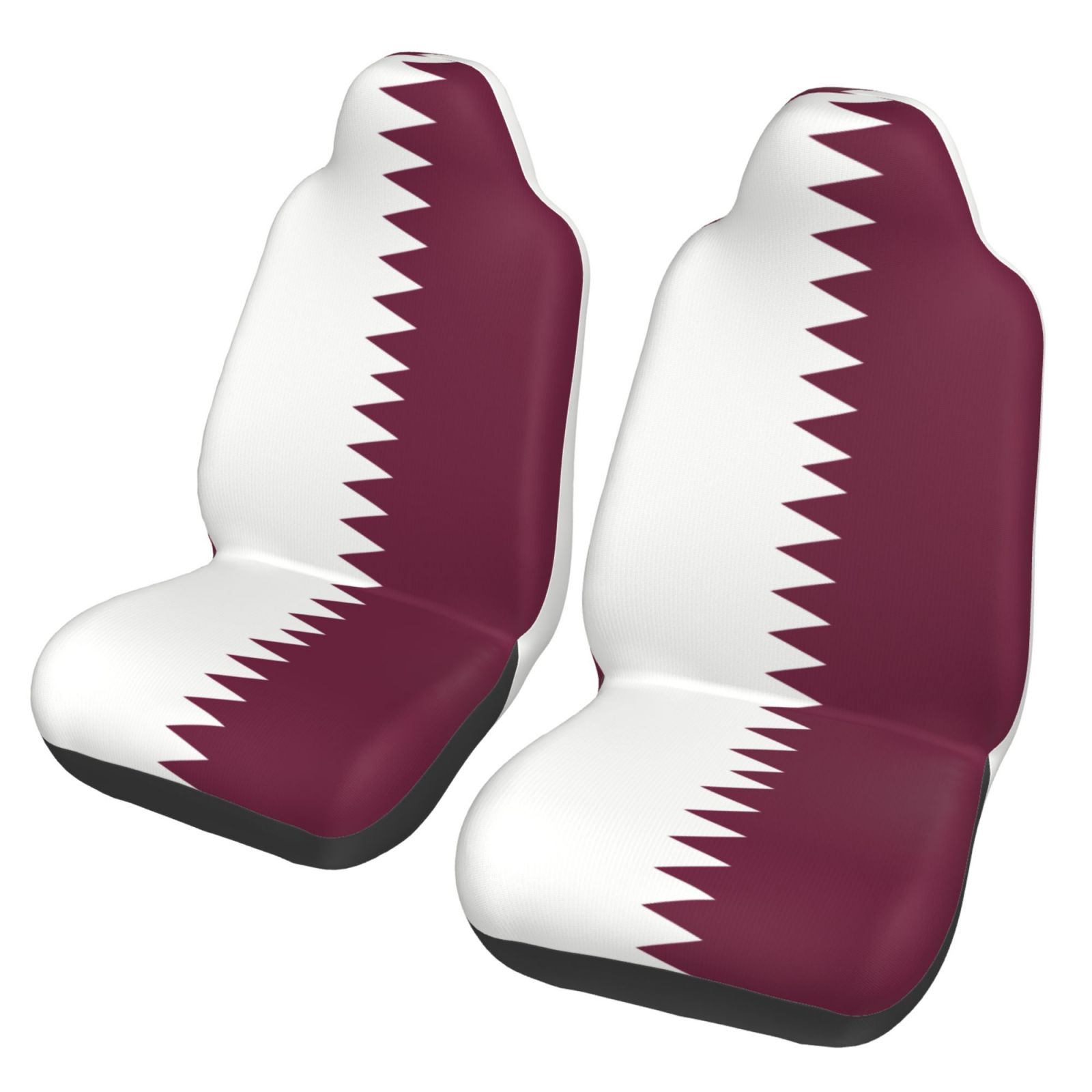 Qatar Flag Printed Patriotic-t - Car Accessories Qatar incelemesi ve fiyatı