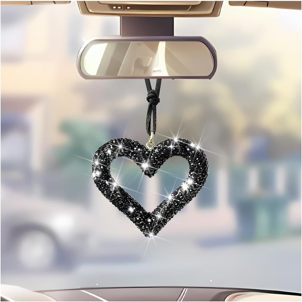 Bling Heart Car Hanging Access - Car Accessories Hanging incelemesi ve fiyatı