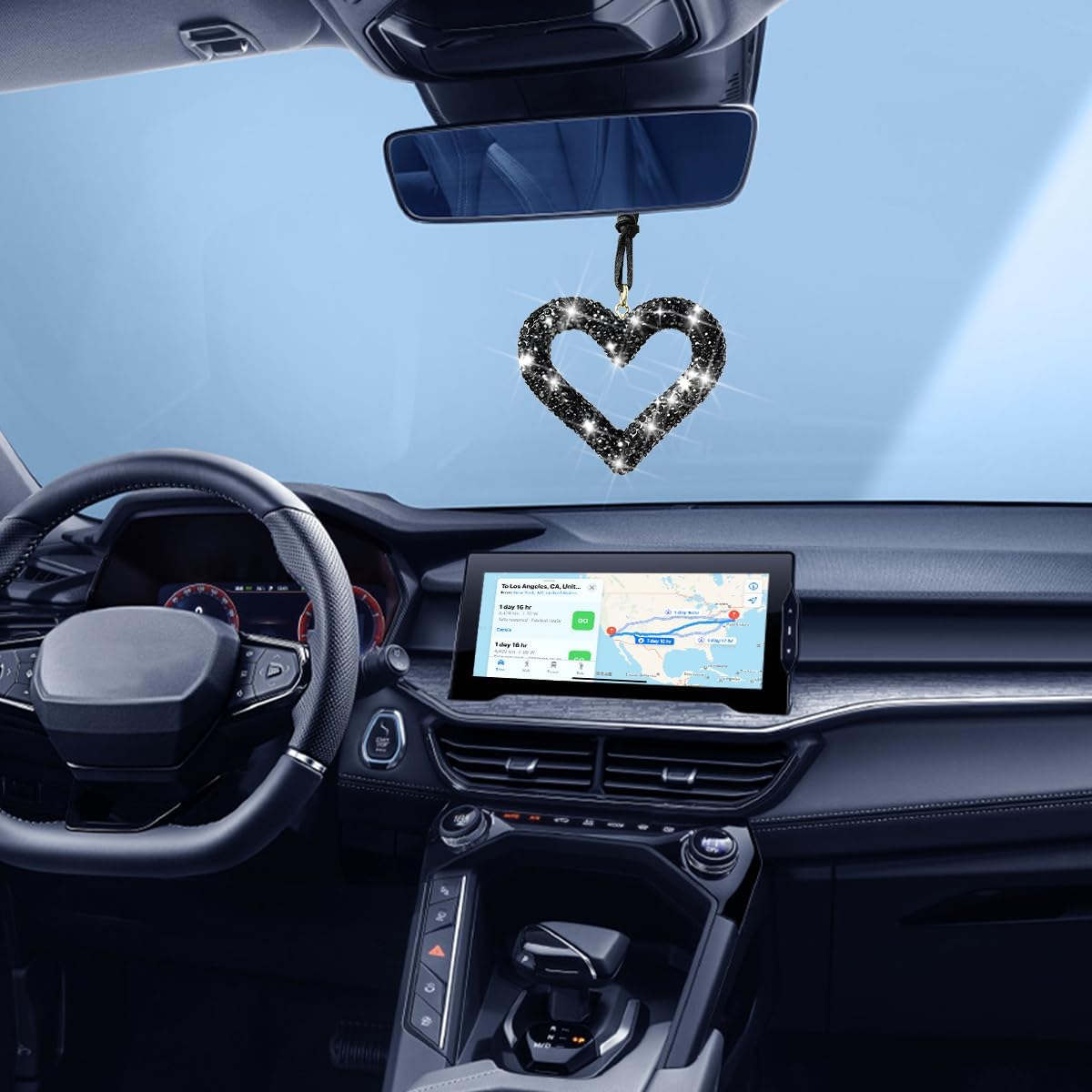 Bling Heart Car Hanging Access - Car Accessories Hanging incelemesi ve fiyatı
