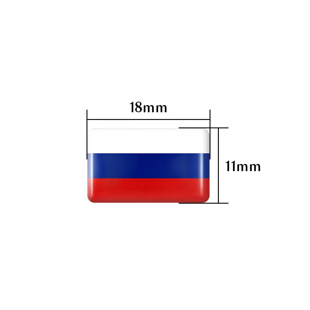 10pcs Epoxy Flags Stickers Car - Car Accessories Thailand incelemesi ve fiyatı