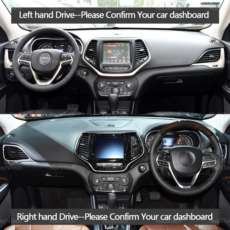For Jeep Cherokee KL 2014-2018 - Car Anti-Slip Dashboard Mat incelemesi ve fiyatı