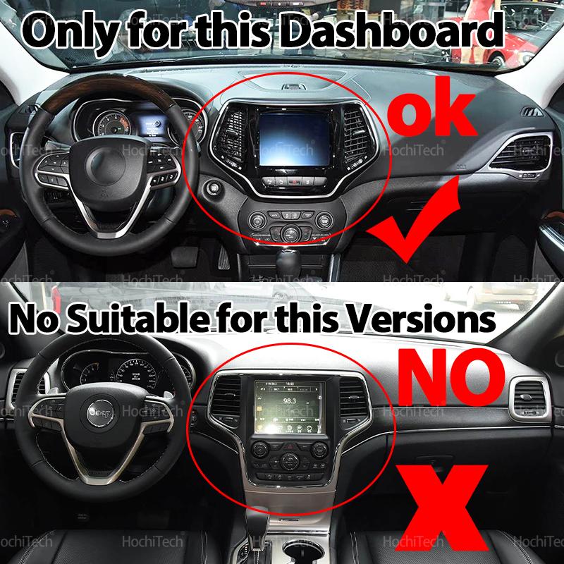 For Jeep Cherokee KL 2014-2018 - Car Anti-Slip Dashboard Mat incelemesi ve fiyatı