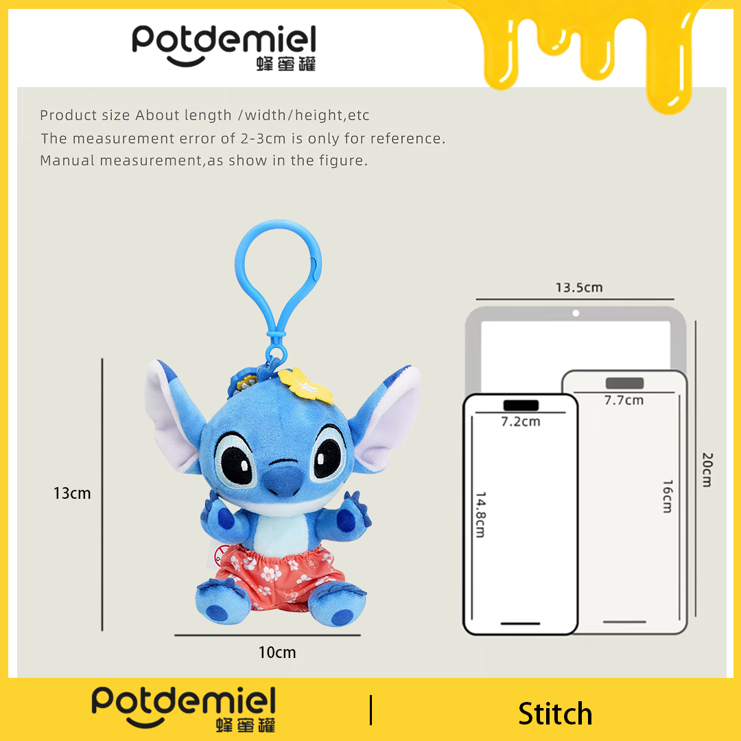 Potdemiel Disney Stitch Plush  - Car Accessories Hanging incelemesi ve fiyatı