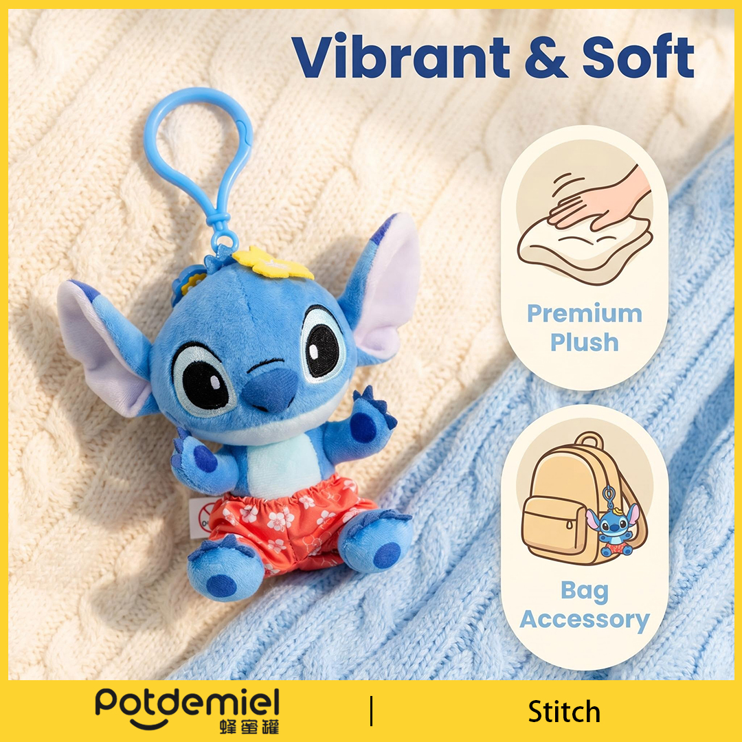 Potdemiel Disney Stitch Plush  - Car Accessories Hanging incelemesi ve fiyatı