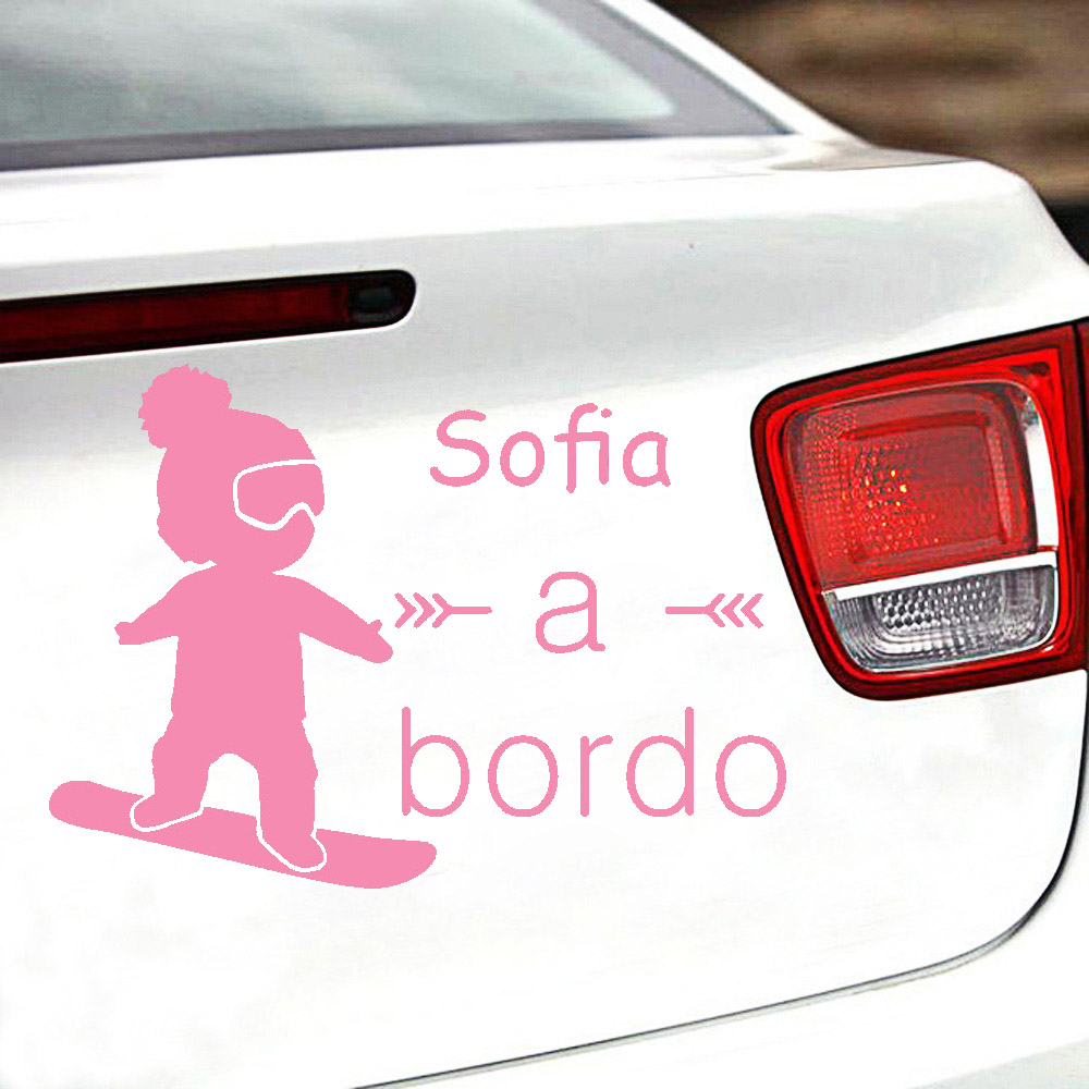 1pc Vinyl baby a bordo colorfu - Car Accessories For Decoration incelemesi ve fiyatı