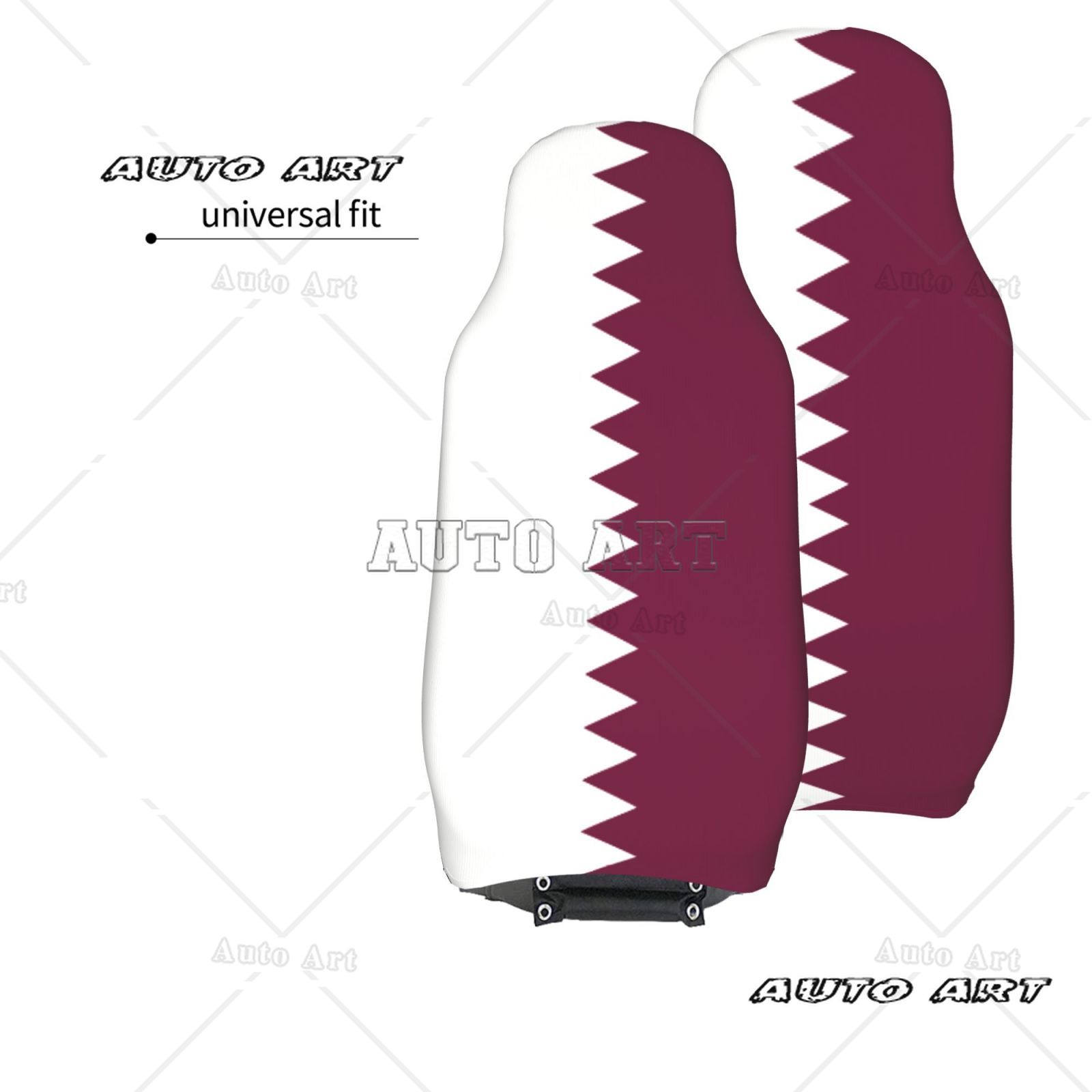 Qatar Flag Printed Patriotic-t - Car Accessories Qatar incelemesi ve fiyatı