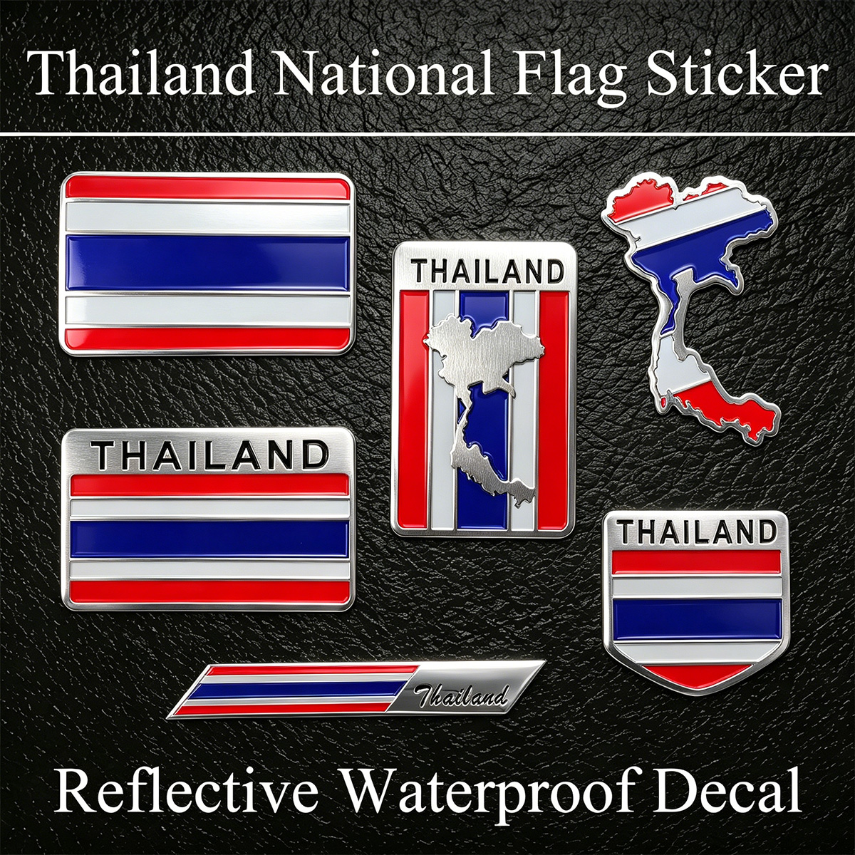 Thailand National Flag 3D Stic - Car Accessories Thailand incelemesi ve fiyatı