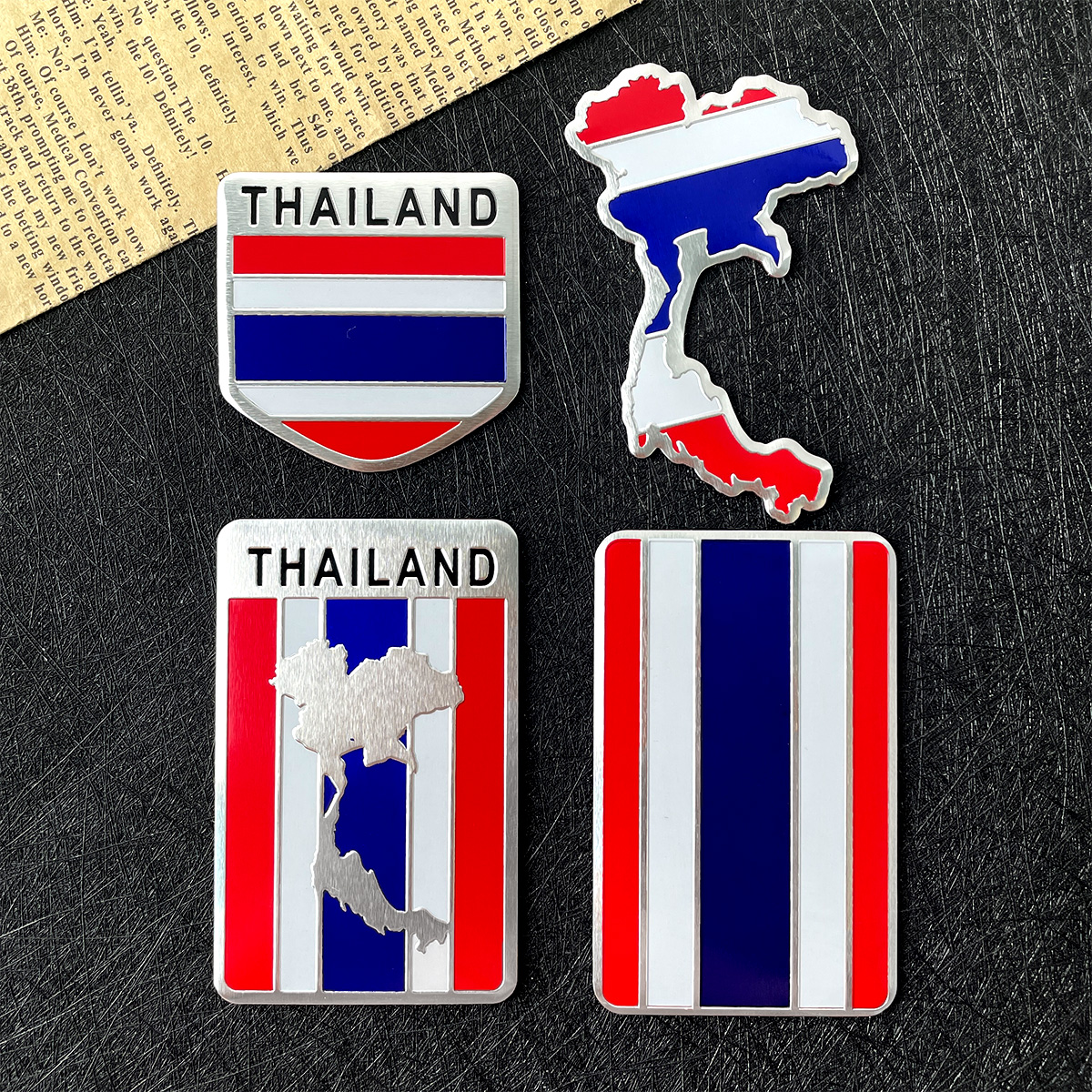 Thailand National Flag 3D Stic - Car Accessories Thailand incelemesi ve fiyatı