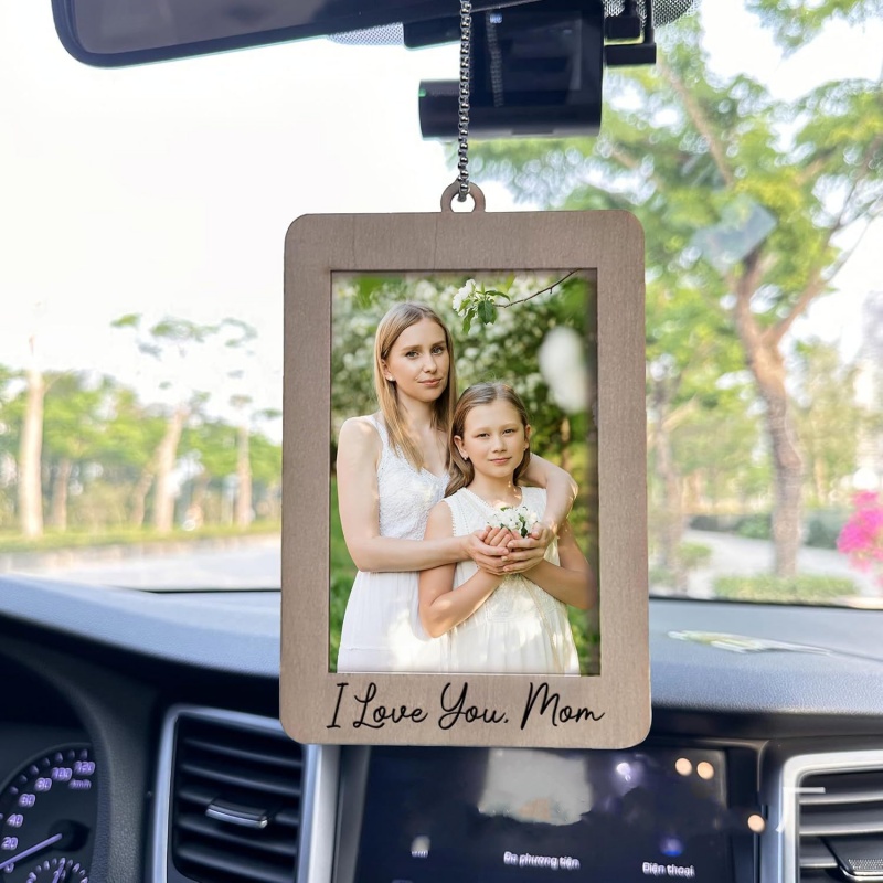 Car Decor Hanging Photo Frame  - Car Accessories Hanging From Mirror incelemesi ve fiyatı