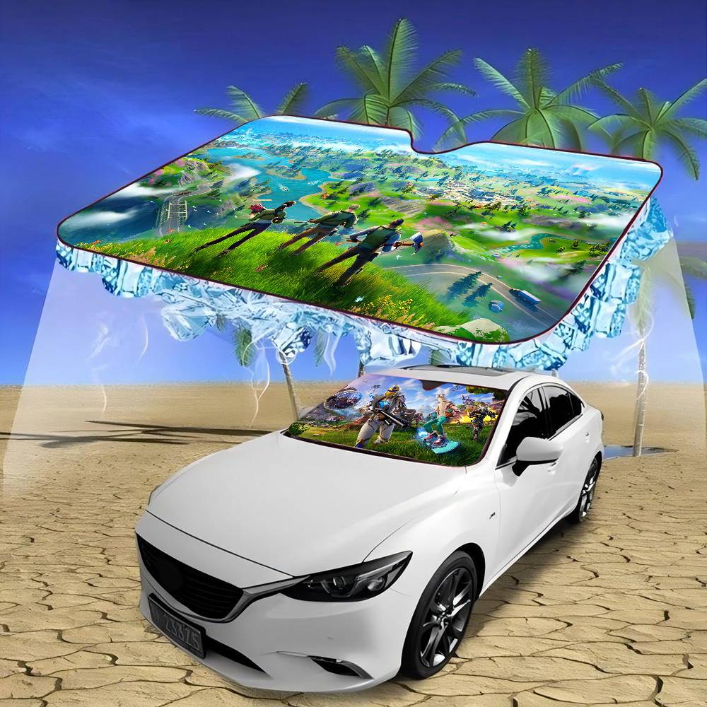 Cartoon Game F-FortniteS Car W - Car Accessories Rear incelemesi ve fiyatı