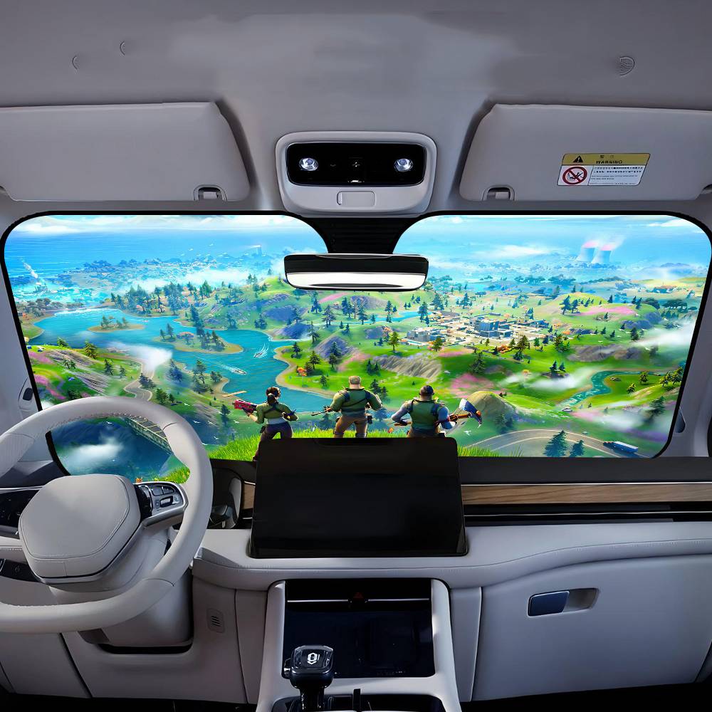Cartoon Game F-FortniteS Car W - Car Accessories Rear incelemesi ve fiyatı