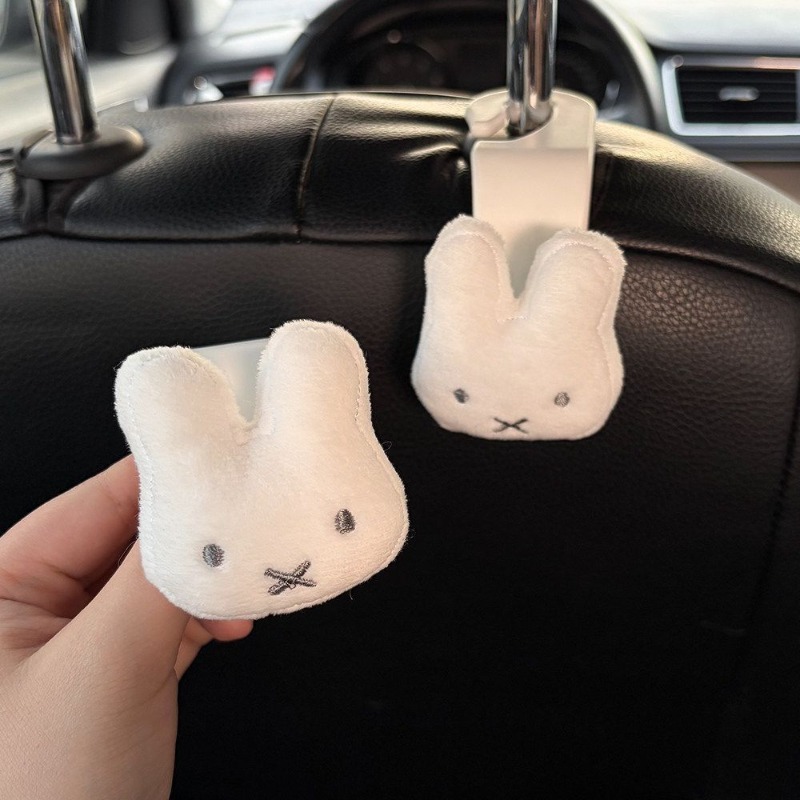 Miffy creative car hook with   - Car Accessories For Decoration incelemesi ve fiyatı