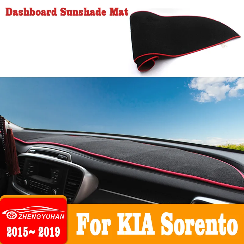 For Kia Sorento 2015~2024 Car  - Car Anti-Slip Dashboard Mat incelemesi ve fiyatı